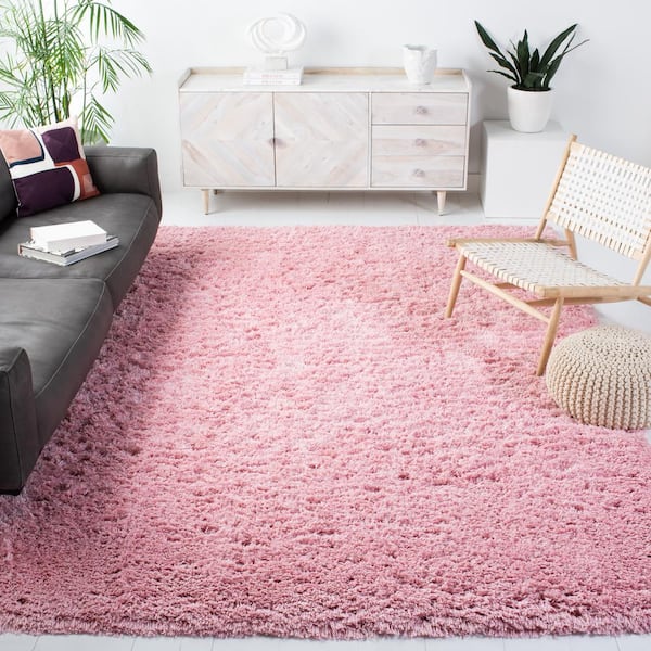 5 Ft Square Solid Area Rug Psg800p 5sq, Round Pink Area Rugs