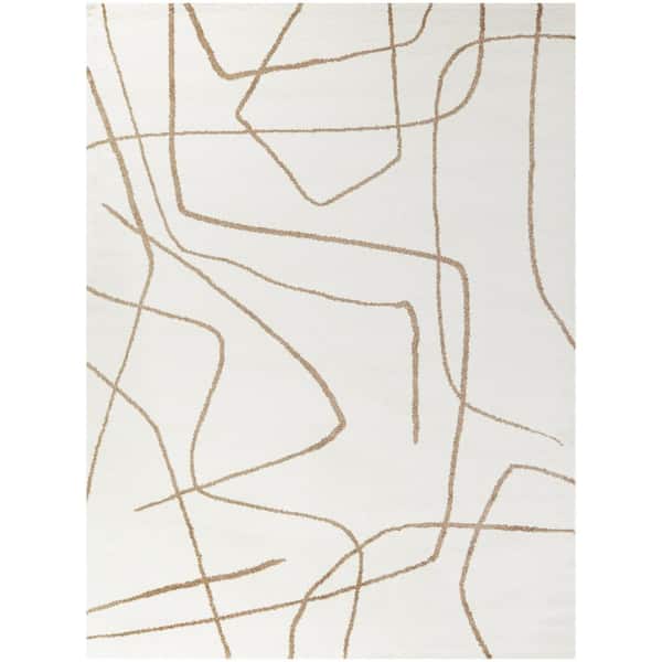 BALTA Descartes Rust 9 ft. x 12 ft. Abstract Area Rug