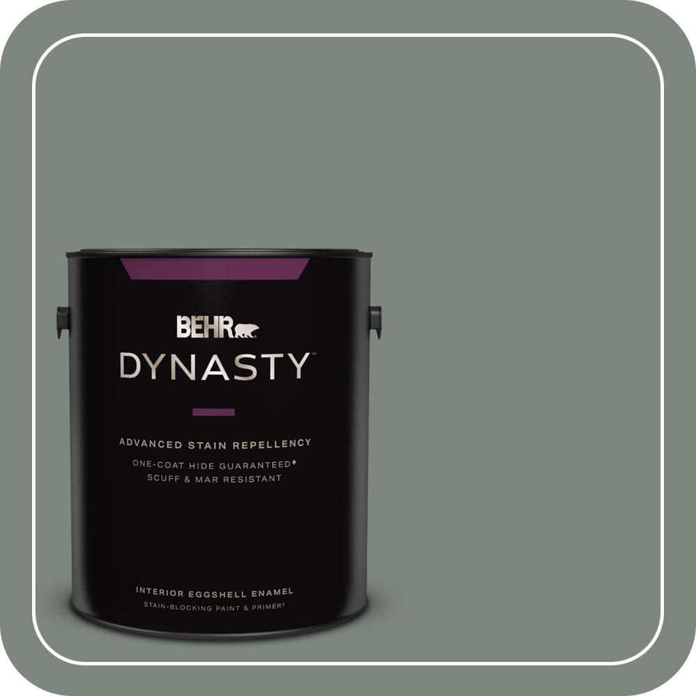 1 gal. #700F-5 Wild Sage Eggshell Enamel Interior Stain-Blocking Paint & Primer price history on PriceWatchPro