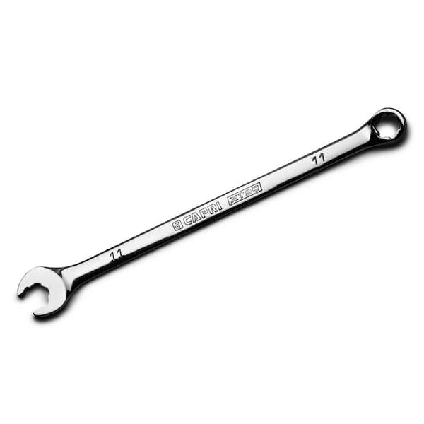 Capri Tools WaveDrive Pro 11 mm Combination Wrench for Regular and Rounded Bolts