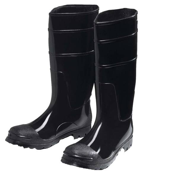 West Chester Black PVC Boot Size 9