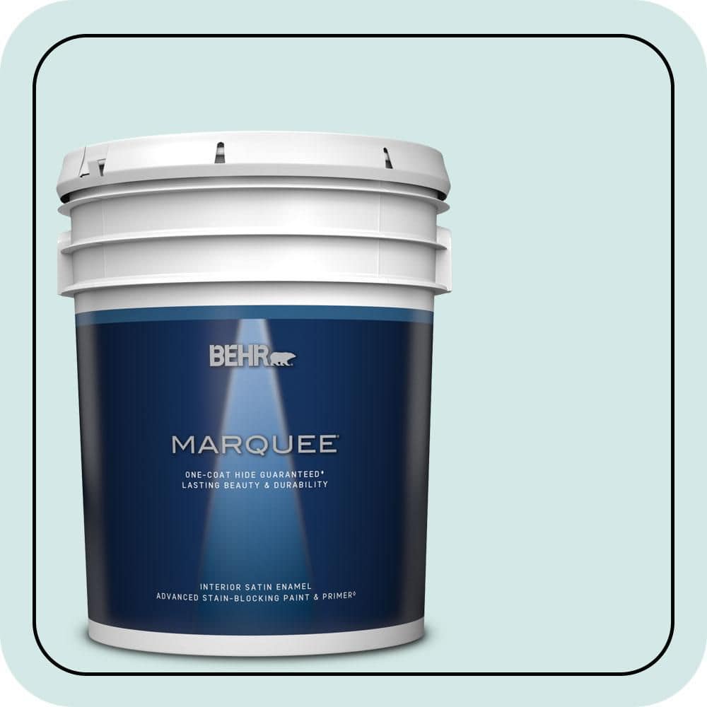 5 gal. #T14-5 Sky Blue Satin Enamel Interior Paint & Primer price history on PriceWatchPro