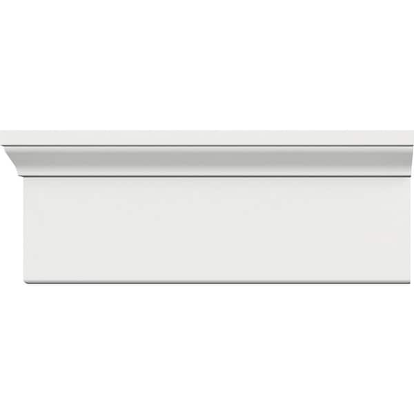 Ekena Millwork 4-1/2 in. x 1-1/4 in. x 96 in. Back Band Casing