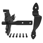 Everbilt Black Post Latch 18109 - The Home Depot