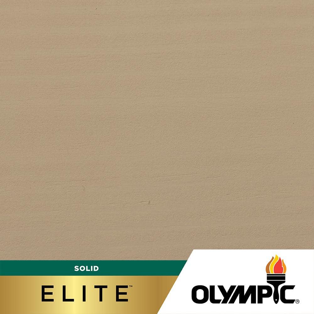 Olympic Elite 1 gal. Heather SC-1038 Solid Advanced Exterior Stain and ...