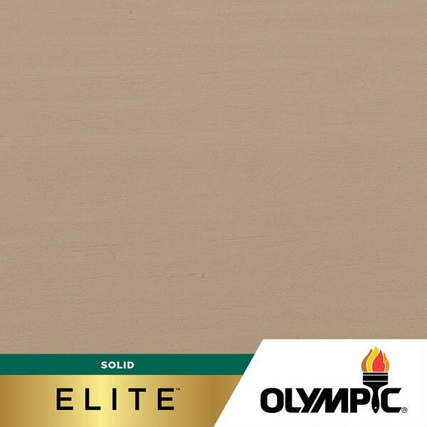 Olympic Elite 3 gal. Heather SC-1038 Solid Advanced Exterior Stain and ...