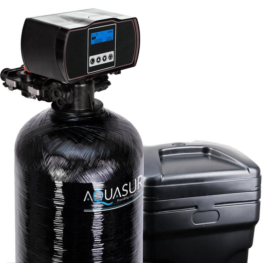 Aquasure Harmony Series 48,000 Grain Water Softener with Fine Mesh Resin for Iron Removal