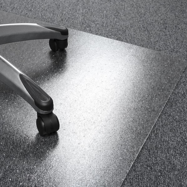 Valuemat Plus Clear 36 in. x 48 in. Polycarbonate Rectangular Indoor Chair Mat for Low Pile Carpets