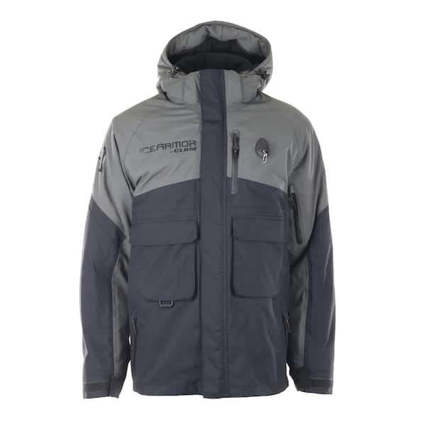 Ascent Float Parka Small Black and Charcoal