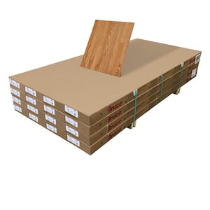 Plano Marsh Oak 3/4 in. Thick x 2-1/4 in. Wide x Varying Length Solid Hardwood Flooring (320 sqft / pallet)