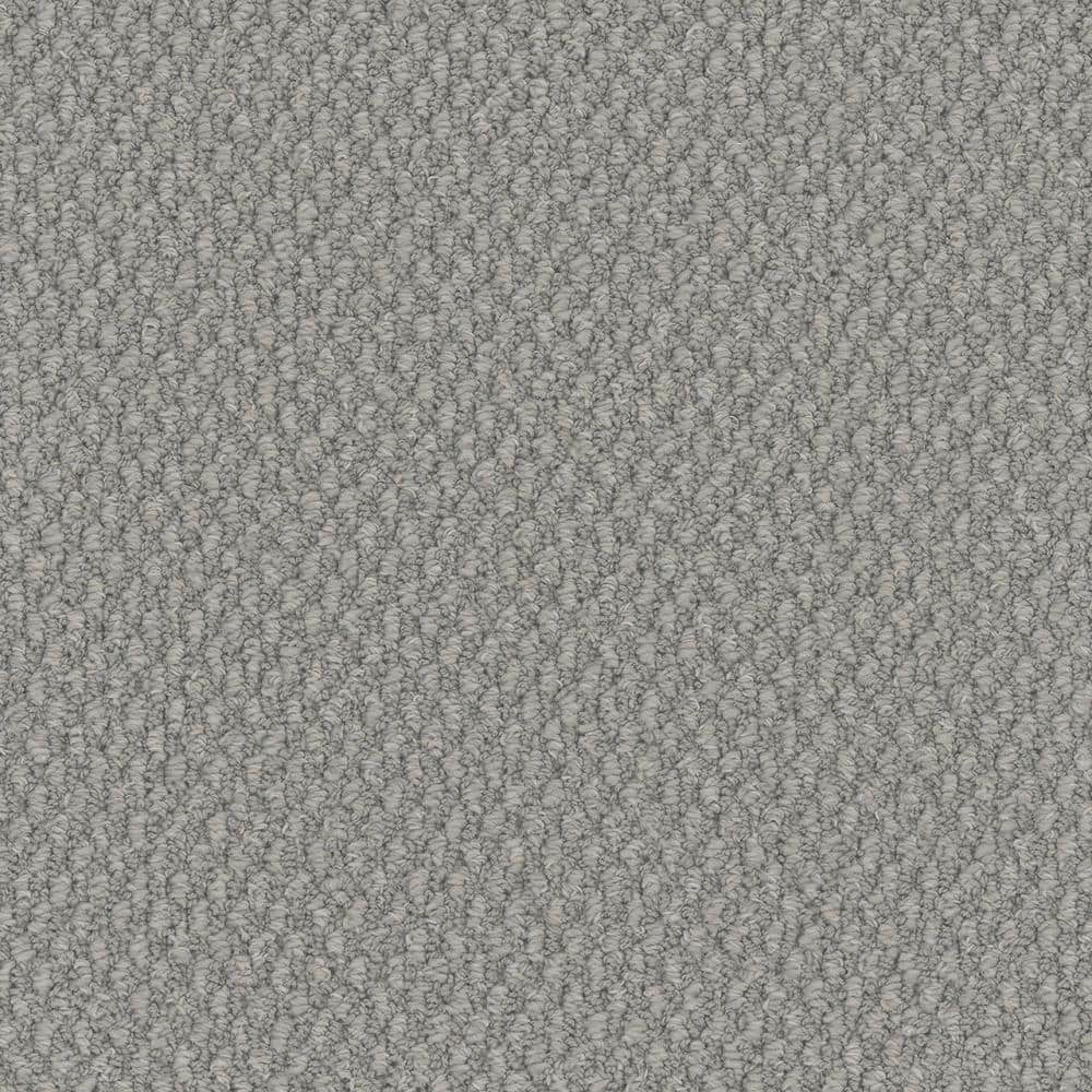 Home Decorators Collection Dark Paradise Crave Gray 25 oz. SD Polyester Loop Installed