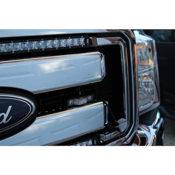 2018 Ford F-150 Flashing Strobe Lights for Trucks - Amber & White Strobe  Lights Package 