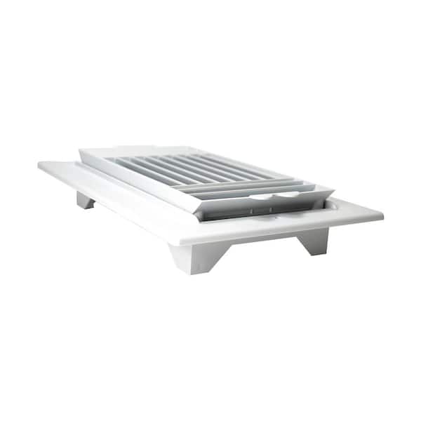 10 in. x 6 in. Plastic Ceiling Register 3-Way