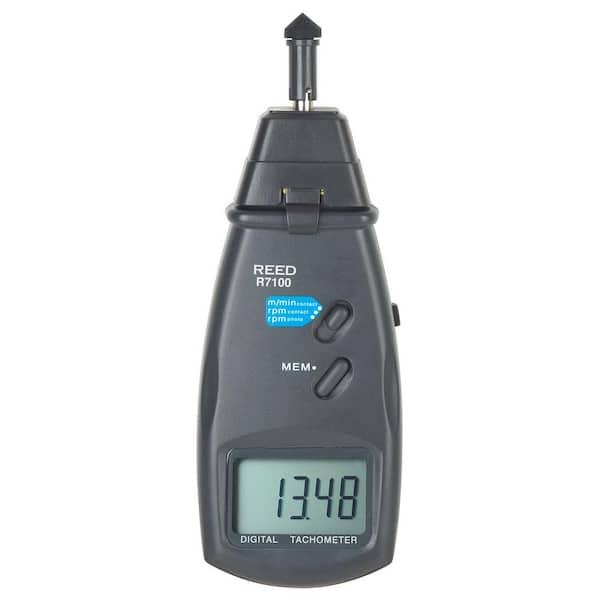 REED Instruments Combination Contact/Laser Photo Tachometer
