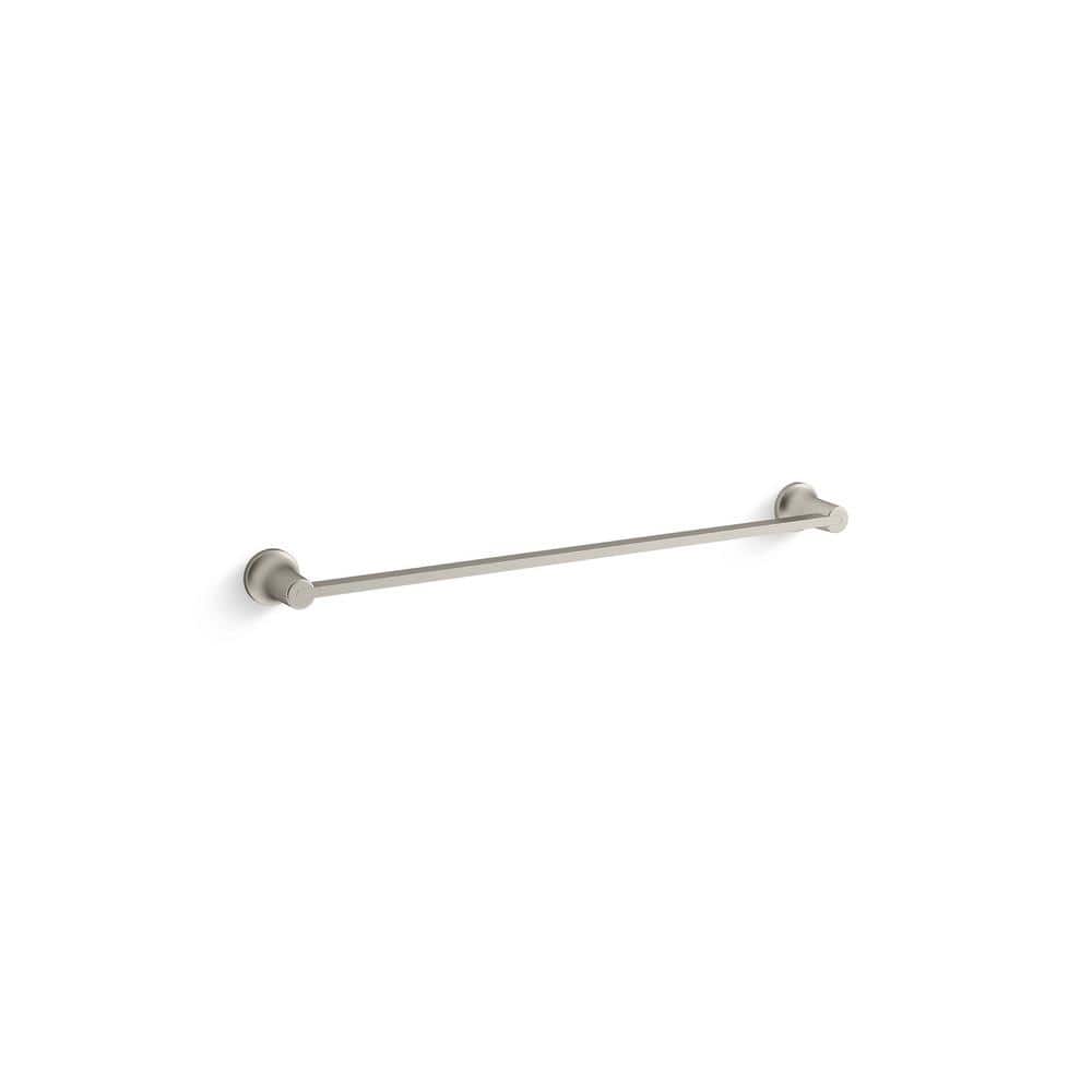 KOHLER Setra 24 in. Towel Bar in Vibrant Brushed Nickel