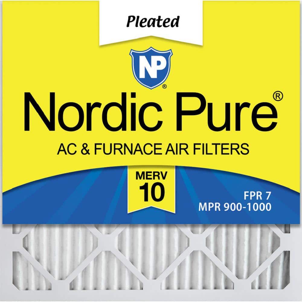 Nordic Pure 20 x 20 x 5 Air Bear Replacement MERV 10 - FPR 7 Air Filter  (1-Pack) 20x20x5ABM10-1