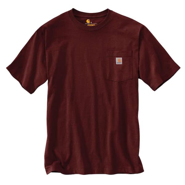 Carhartt Men's Regular XXXX Large Port Cotton Short-Sleeve T-Shirt