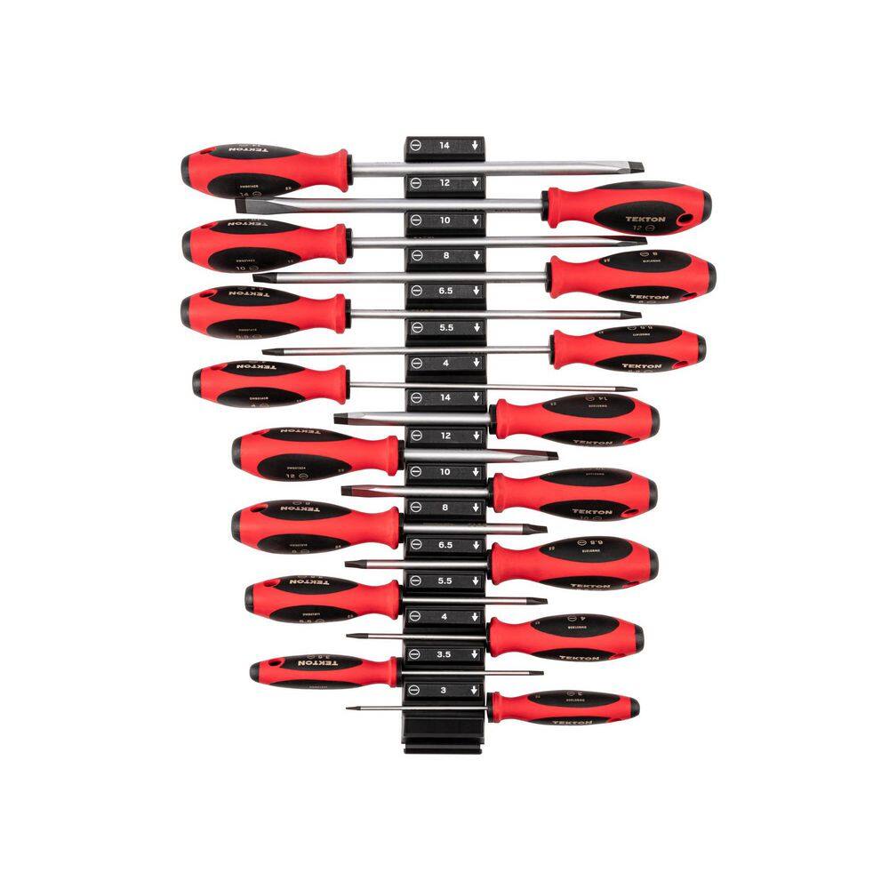 Slotted Screwdriver Set with Modular Organizers-4,8 in. Shanks, 16-Piece (3-14 mm) price history on PriceWatchPro