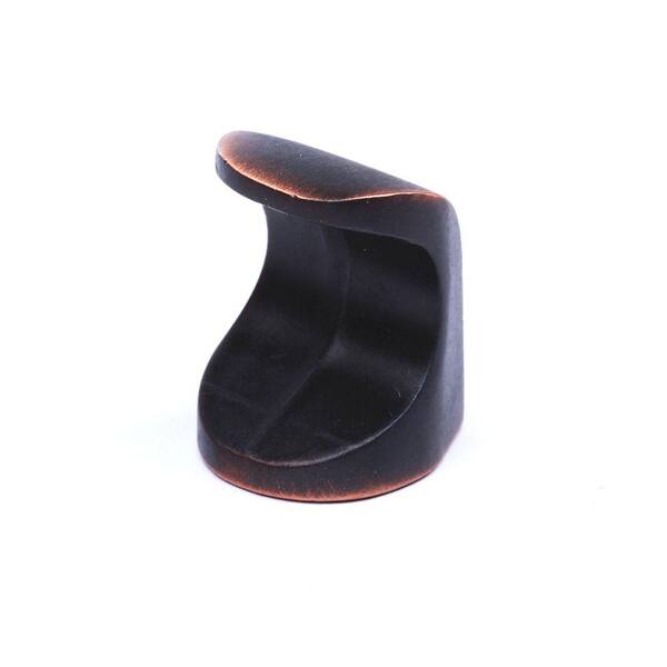 Rish Gancho 0.75 in. Rubbed Bronze Cabinet Knob-DISCONTINUED