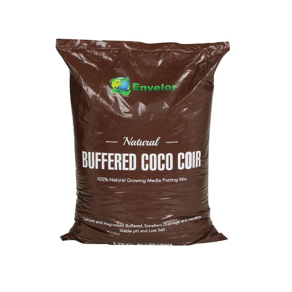 Envelor 1.75 cu. ft. Brown Fluffed Coco Potting Soil Mix