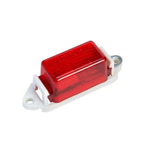 Mini Rectangular Red Clearance Trailer Light