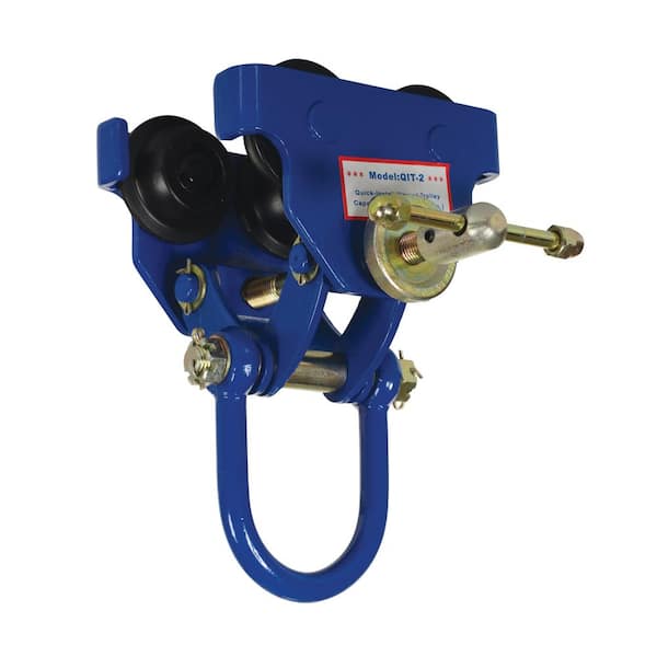 Vestil 2000 lbs. Capacity Manual Trolley QIT2 The Home Depot