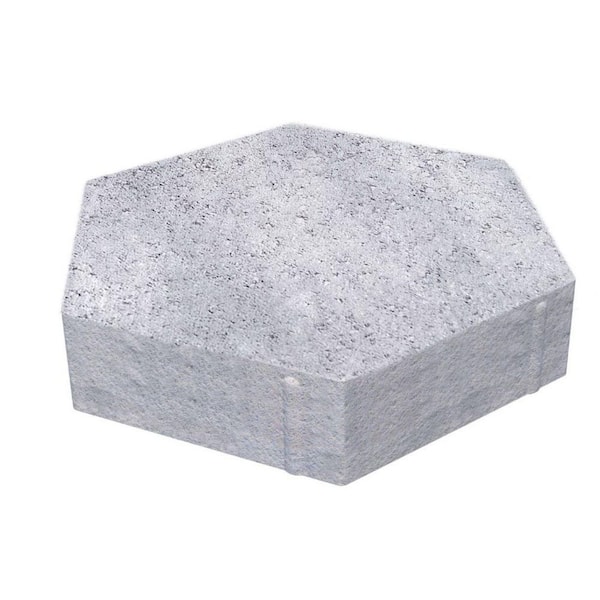 Oldcastle 12 in. x 10.4 in. x 2.36 in. Rio Hexagon Concrete Paver