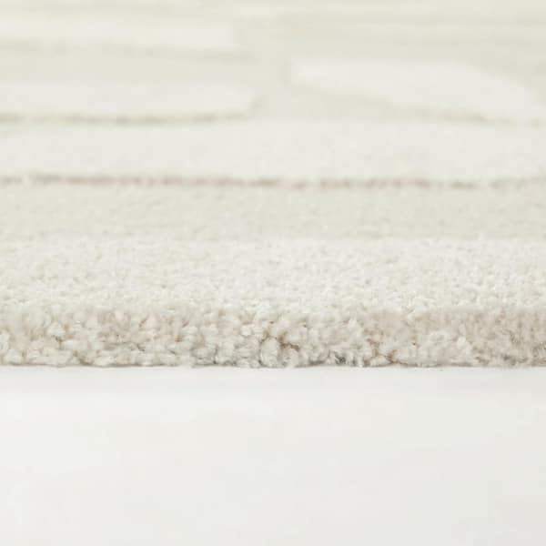 Isidore Cream 5 ft. 3 in. x 7 ft. Abstract Area Rug