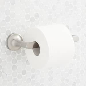 Lentz Wall Mounted Toilet Paper Holder in Brushed Nickel