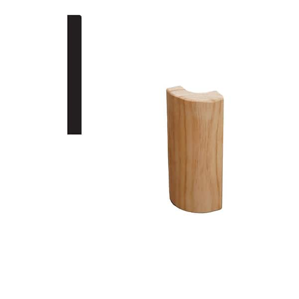 Woodgrain Millwork WM CRFT 11/16 X 5-1/2 in. Solid Wood Corner Block