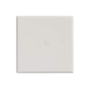 6.625 in. x 6.625 in. Dutch-Lap Surface Mounting Block White