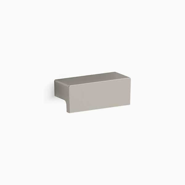 KOHLER Honesty 2 .5 in. Vibrant Brushed Nickel Cabinet Knob