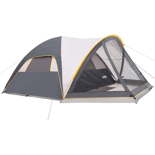 期間限定特別価格 Tent Camping Person 6 with Dome Family Portable Room, Screen テント・タープ