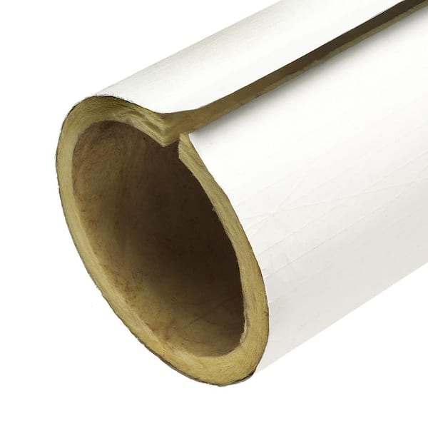 Frost King 4 in. x 3 ft. Fiberglass Self-Sealing Pre-Slit Pipe Cover F18XAD  - The Home Depot