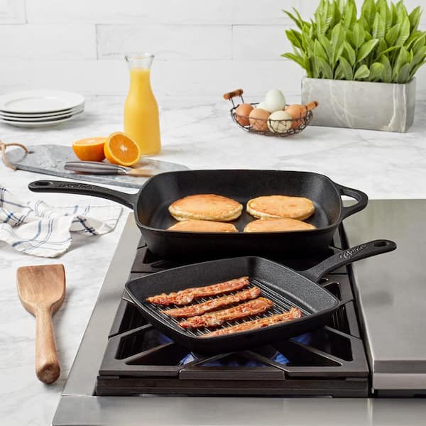 Lodge Cast Iron Chef Collection 11#double; Square Grill Pan