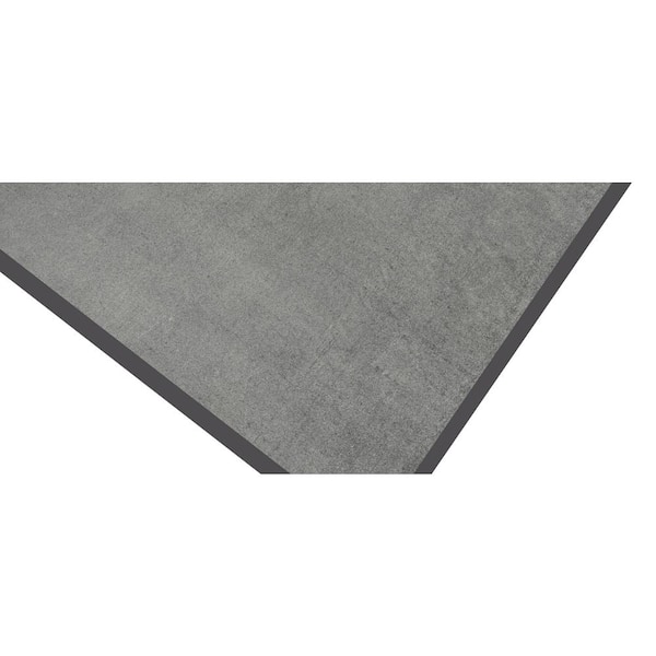CODIAK 3.81 in. L x 3.81 in. W x 0.78 in. H Cement Gray Porcelain Paver Sample