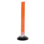 24 in. X 3.25 in. Orange Surface Mount Flexible Stakes