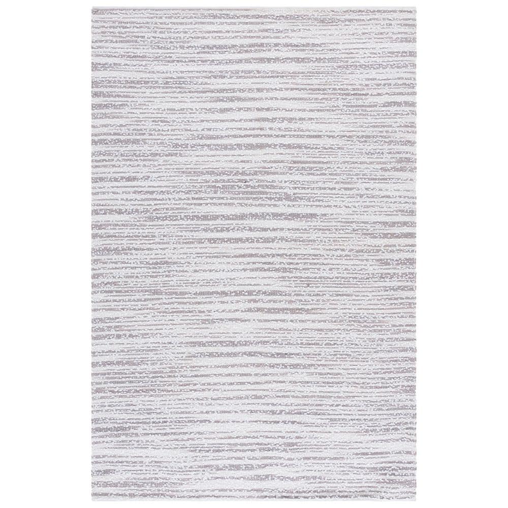 Renewal 5 ft. x 8 ft. Gray/Ivory Abstract Striped Area Rug price history on PriceWatchPro