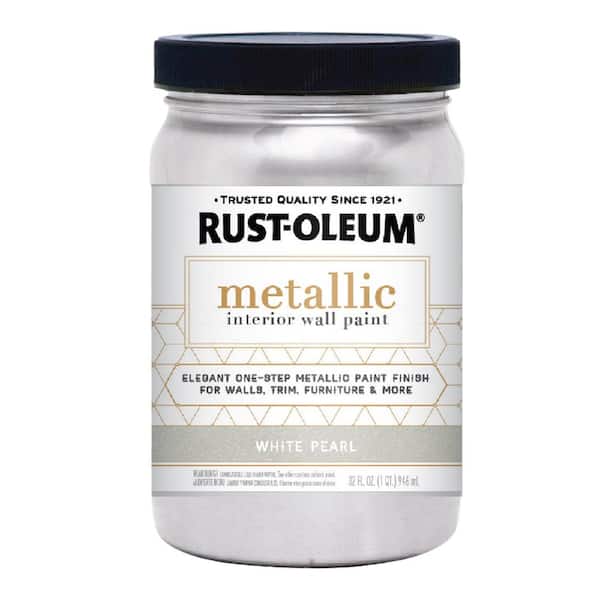 Rust-Oleum Metallic Accents Sterling Silver Acrylic Metallic Paint (2-oz)  in the Craft Paint department at