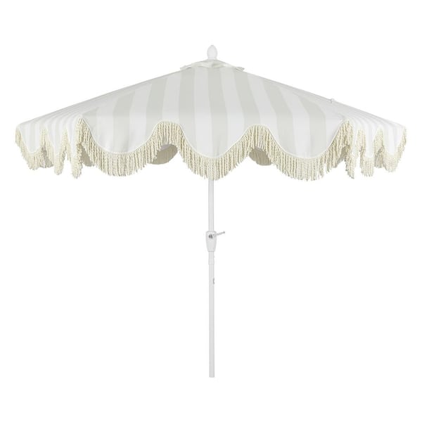 dunham's patio umbrella Green and White Petal Scallop Outdoor BOA Measures 59 L x BMX Bikes | Adults Size:9 FT(1.9