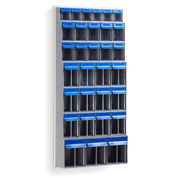 IDEAL SECURITY 23.7 in. W x 79 in. H Stackable Frame Tilt Bins