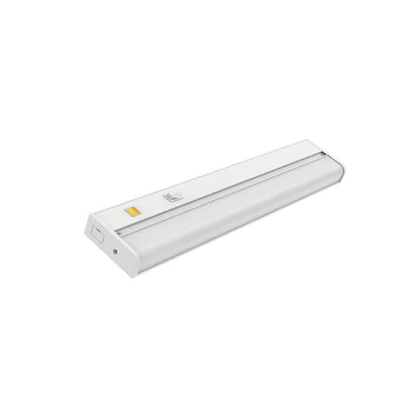 Commercial Electric Direct Wire Aluminum 18 in. LED White CCT Changing Under Cabinet Light