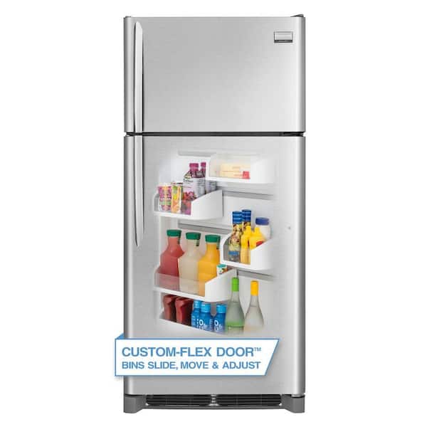 Frigidaire 18.1 cu. ft. Top Freezer Refrigerator in Smudge Proof Stainless Steel, ENERGY STAR