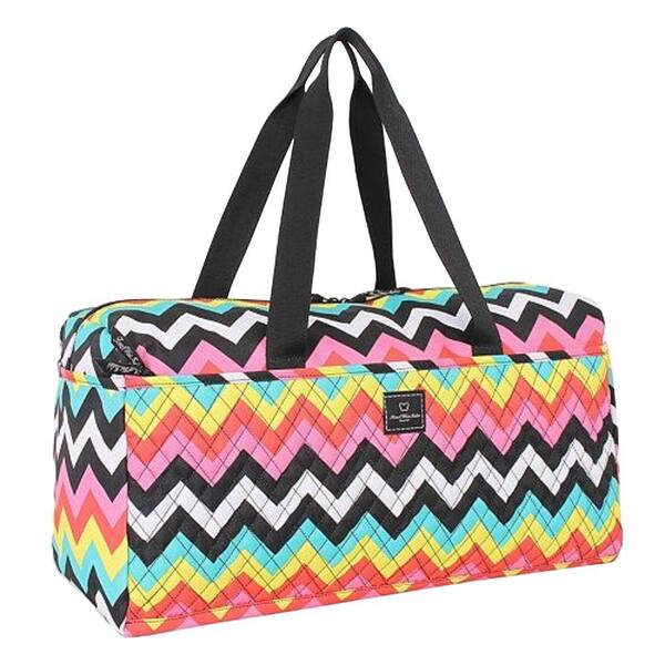 French West Indies 21 in. Soft Duffel in Chevron/Les Plages