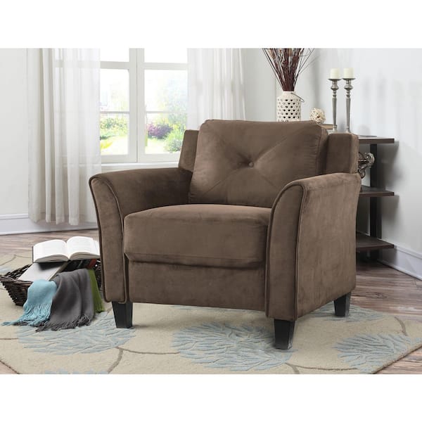 lifestyle solutions harrington chair in brown