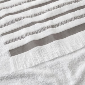 Turkish Cotton Fringe Bath Towel Set