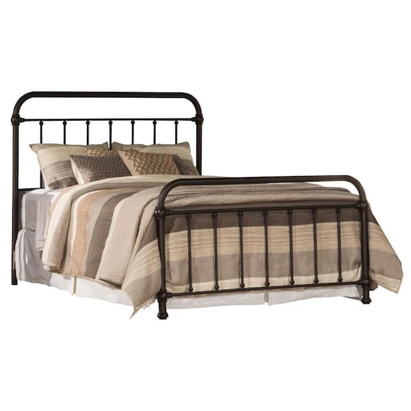 Hillsdale Furniture Kirkland Bronze Metal Frame Full Panel Bed