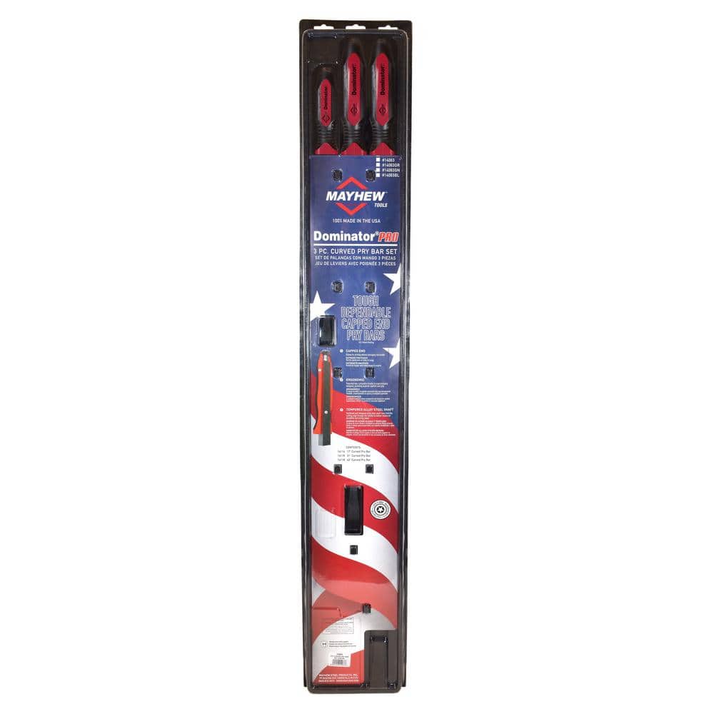 Curved Pry Bar Set (17C, 31C, 42C) (3-Pieces)