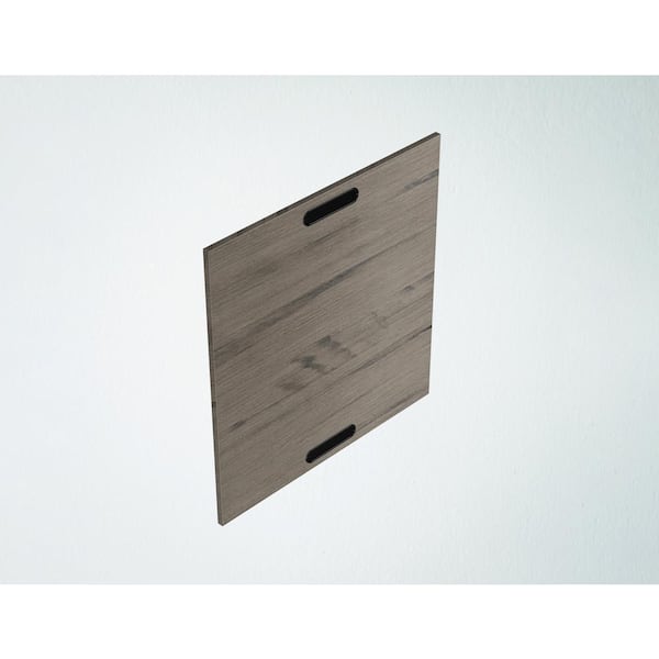 WeatherStrong Miami Weatherwood High Density Polythylene 0.63 in. x 22.5 in. x 30 in. Outdoor Kitchen Cabinet Base End Panel