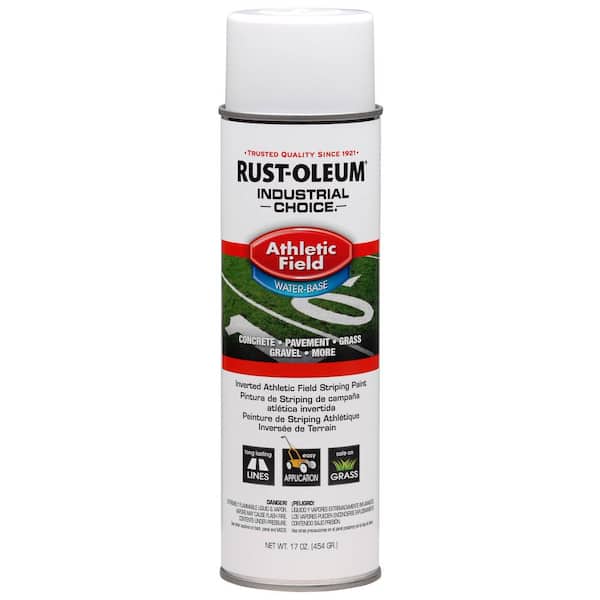 Rust-Oleum Industrial Choice 17 oz. AF1600 System Athletic Field White Striping Spray Paint